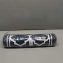 Buganda Runner Indoor Door Mat, Dirt-Resistant and Absorbent Doormat, Anti-Slip, Low Profile Floor Mats for Inside Entryway, Front, and Back Door Entrance (47x23 Inches, Navy Blue)