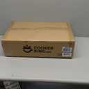 COOKER KING Stainless Steel Cookware Set, Pots and Pans Set Non Stick, Hybrid Ceramic Cookware, Frying Pans, Saucepans & Stock Pot with Glass Lid, Non-Toxic, Oven Safe, Induction Compatible