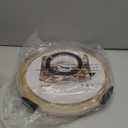 Round Charcuterie Board with Clear Lid, Travel Picnic Portable Cheese Board Charcuterie Boxes, Meat Fruit Serving Tray Platter, House Warming Gifts New Home, Gifts for Women (5 Compartments-round-black)