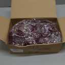 Menkxi 30 Pcs Burgundy Velvet Christmas Balls Ornaments 2 Inch Flocked Christmas Tree Decorations Plastic Red Xmas Hanging Ornaments for Holiday Party Decorations