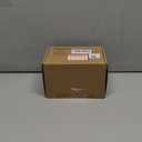 Clear Acrylic Cotton Swab Ball Holder Qtip Organizer with Lid 2-Grid Canister for Make Up Pads, Floss Picks, Vanity Storage,Bath Salts, Cosmetics, Home Bathroom Decor (DP004) (Double Grid : 5.9" x 4.53" x 3.94")