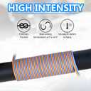 22 Gauge Stranded Wire Kit, 23ft Each 8 Colors 22AWG Silicone Electrical Wire Spool, Flexible Tinned Copper Wire, Hook Up Wire Kit for DIY, Automotive