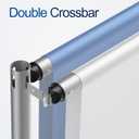 10x10ft Pipe and Drape Backdrop Stand, Double Crossbar, Heavy Duty Adjustable Background Frame with Metal Base for Parties Photography Wedding Photoshoot Decoration