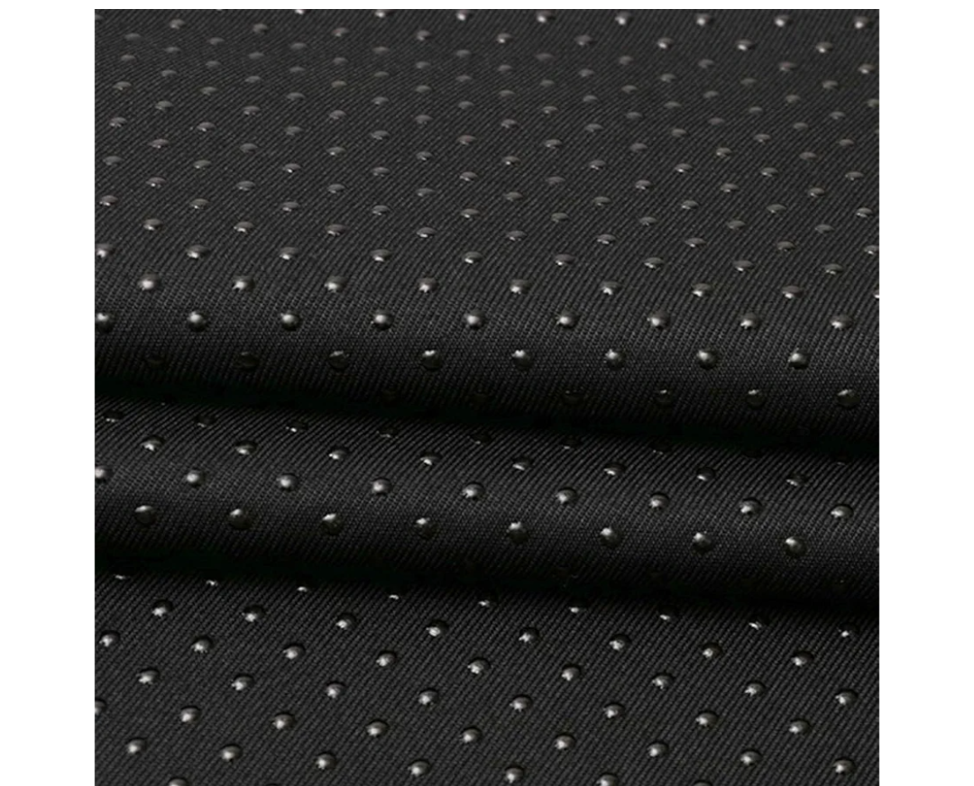1 Yard Non Slip Rubber Dotted Fabric Anti-Slip Rubber Treated Cloth 59 Inch Wide