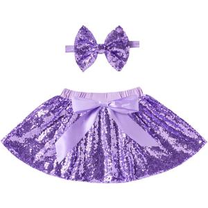 Cilucu Baby Girls Skirts Sparkly Sequin Kids Birthday Party Skirts Girls Princess Mini Skirts (Purple) Cilucu Baby Girls Skirts Sparkly Sequin Kids Birthday Party Skirts Girls Princess Mini Skirts (Purple)