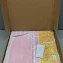 Panelee Princess Party Decoration Kit, 12''x12'' Pink Cardboard Castle Playhouse with Curtain Tassel Princess Castle Decorations for Birthday Baby Shower Christmas Party Backdrop Photo Booth