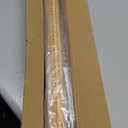 LazBlinds No Tools No Drill Bamboo Roller Shades, Cordless Bamboo Blinds, Light Filtering Roll Up Blinds for Windows, French Door, Porch or Patio Privacy Screen, 29'' W x 64'' H, Brown206