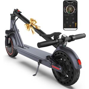 Electric Scooter, 500W Motor, 28 Miles Range, Dual Suspensions