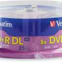Verbatim DVD+R DL Double Layer 8.5GB 8X LifeSeries - 25 Pack Spindle