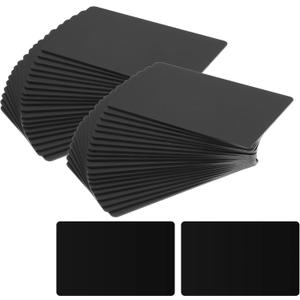 30pcs NFC Cards Rewritable NFC Tags NTAG 215 PVC Cards Blank Easy Convenient Programmable NFC Business Card Chip 504 Bytes Memory NFC Tag Compatible with All NFC Enabled Devices Black