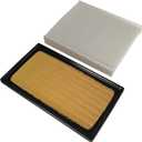 Engine & Cabin Air Filter Fit for Lexus ES300h NX350h NX450h+ RX350h UX200 Toyota Avalon C-HR Camry Corolla Corolla Cross Crown Highlander RAV4 RAV4 Prime Sienna Venza, Replace 17801-77050 87139-0E040