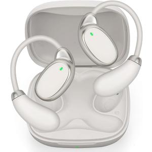 Language Translator Earbuds Offer Two Way Real-time Translation in 138 Languages, with Bluetooth and an APP Provide Online Instant Voice Translation for Travel Business and Learning White