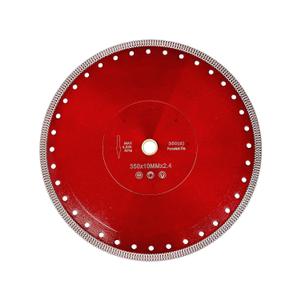Casaverde 14" Diamond Turbo Saw Blade with 1" Arbor for Granite,Marble,Brick,Masonry,Paving Flag,Concrete