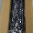 Delamu Over the Door Pantry Organizer, 6-Tier Metal Pantry Door Organization and Storage, Hanging Kitchen Basket Spice Rack Seasoning Shelves, Cabinet Door Organizer for Easy Install, D5xW18xH50inch