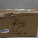 2025 New Automatic Rebound Ab Roller Wheel with Elbow Support & 4-Wheel Design - Core Exercise Equipment for Home Gym, Abdominal Workout Machine for Men/Women, Belly Fat Burner,Portable Fitness Roller Wheel (Black)