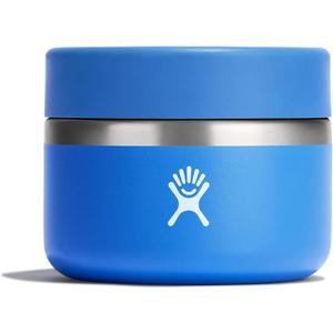 Hydro Flask Food Jar Insulated Stainless Steel, Snack Travel Container for Hot Food, Lunch, & Soup 12 Oz Cascade Blue
