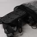 COZIA DESIGN Snorkeling Gear for Adults with Fins - Full Face Snorkel Mask and Swim Fins, 180 Panoramic View Snorkel Mask, Anti Fog and Anti Leak Adult Snorkel Set
(DeepBlack, Mask L - Fins M)