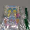 Trueocity Infant Toothbrush Set for Oral Care (12 Months+) Soft Bristles, Small Brush Head, Easy-Grip Handle 4-Pack, Pink & Blue 