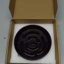 LE TAUCI Ceramic Slow Feeder Dog Bowls Small Breed, 0.6 Cups Dog Food Dish for Fast Eaters, Puzzle Bowl for Small Dogs and Cats, Purple