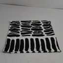 jejeloiu 16"x16" 1 Pcs Black White Throw Pillow Cover for Kids Modern Art Cushion Case Abstract Bohemia Decor Pillowcase Indoor Outdoor,Polyester(No Pillow Insert)