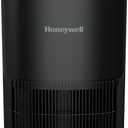 Honeywell Allergen Plus Compact HEPA Small Room Air Purifiers for Home, Up to 530 Ft Coverage, 3-in-1 Filter, Pet Dander, Smoke & Odor Reducer Air Quality Sensor with Auto Mode, Black, HPA125B