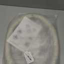 PINCTROT Nappa Leather Steering Wheel Cover for Tesla Model Y/3 Highland/Juniper, D Shaped 14 Inch Small Sized with Breathable Perforation, Fit Like Gloves, Flat Bottom 14 Inch (Nappa Beige)