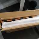 Smuxee Fully Assembled Walnut Luggage Racks Pack of 2, Upgraded Bamboo Foldable Suitcase Stand with 5 Nylon Straps, Luggage Holder with Shelf for Guest Room Bedroom Hotel