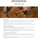 Ironwood Gourmet Large End Grain Prep Station Acacia Wood Cutting Board, 14 x 20-Inch, Brown