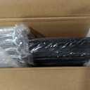 New Breathable RV Window for Rainy Days, 35" x 12" Tinted RV Window with Net Screen and Trim Ring, Fit for 2" Thickness Wall, DOT Approved, Small Opening Angle for Anti-Theft