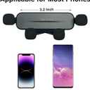 2 x for Tesla Phone Mount Model 3 Tesla Phone Holder Model Y Tesla Gravity Phone Holder Automatically Grip Foldable for Tesla Model Y Accessories 2024