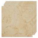VallisCo 30-Pack Peel and Stick Vinyl Floor Tiles, 12"x12" Self-Adhesive Waterproof Peel and Stick Flooring Planks DIY for Bathroom, Kitchen, Living Room, Cover 30 Sq. Ft Beige
