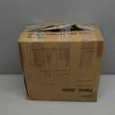 Qcen Juicer Machine, 800W Centrifugal Juicer Extractor with Wide Mouth 3 Feed Chute for Fruit Vegetable, Easy to Clean, Stainless Steel, BPA-free (Black)