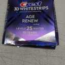Crest 3D Whitestrips Age Renew  Teeth Whitening Kit, 21 Treatments, Each with 1 Upper/1Lower, 42 Strips  Crest 3DWhite Teeth Whitening Strips