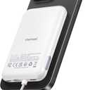 charmast Slim Portable Charger, 5000mAh Fast Charging Power Bank Built in for iPhone Cable, Digital Display Battery Pack Compatible with iPhone 14/14 Pro Max/13/13 Pro Max/12/11/XR/X (No-Wireless)