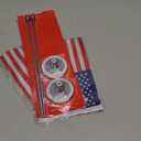 ZXvZYT 2 Pack American US Coast Guard flag USA Coast Guard table flag,Small Mini United States Military Desk Flags With Stand Base,for Army Party Events Celebration Decorations Supplies