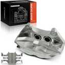A-Premium Disc Brake Caliper Assembly Compatible with Nissan and Infiniti Models - 370Z 2009-2019, FX50 2009-2013, G37 2008-2011, M37/M56 2011-2013, Q50, Q60, Q70, Q70L, QX70 - Front Driver