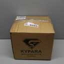 KYPARA DOT Approved Vintage Open Face Motorcycle Helmet with Open Face Helmet with Sun ShieldBubble Visor& Peak, Retro Half Helmet for Men & Women (It.White, L)