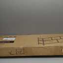 SONGMICS Dresser for Bedroom, Chest of Drawers, TV Stand, Steel, MDF, 5 Non-Woven Fabric Drawers, Storage Organizer Unit, Closet, Entryway, Ink Black and Ebony Black ULGS322B01S