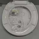 Round Toilet Seat 16.5" - Soft Close, Durable PP Toilet Seat, Easy Installation & Removal, Fits Most Toilet Bowls