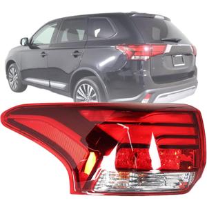 WFLNHB Left Side Outer Tail Light Assembly Replacement for Mitsubishi Outlander 2016-2020 Driver Side Rear Tail Light Lamp 8330B177 MI2805108