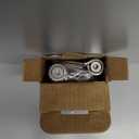 2 Pack Self Closing Door Hinges 3.5 Inch, Spring Door Hinge with 5/8'' Radius Corners, Adjustable Tension for Garage, Front Door, Back Door, for Left and Right Hand Door, UL Listed