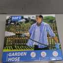 Hepciee Garden Hose 50 ft, Non-Expanding Water Hose, Flexible Ultra-Light, Anti-Kink, Wear-Resistant, Portable, Easy Storage, Hose with 3/4 for Outdoor, Garden, Yard and Lawn