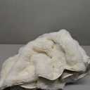 vctops Faux Fur Fluffy Recliner Chair Slipcover Faux Rabbit Fur Non Slip Sofa Cover Super Soft Plush Thick Couch Cover Furniture Protector with Elastic Straps for Kids, Dogs, Pets(Cream,24")