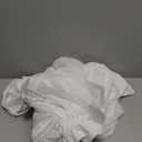 Nestl White Full Bed Skirt - Full Size Bed Skirt 14 Inch Drop - Brushed Microfiber Bed Skirts - Hotel Quality Pleated Bed Skirt - Shrinkage & Fade Resistant