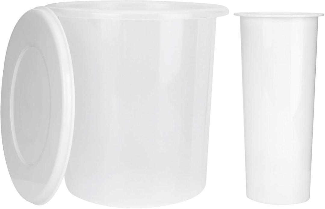 Clear Reusable Shaved Ice Cup for Ice Bucket Refillable Making Model with Lid Champagne Bucket Ice