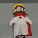 Yelakey Jesus Plush Jesus Stuffed Doll Religious Plushie Toy for Kids Christmas Easter 13" (Red)
