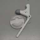 Psoas Release Tool-Hip Hook Psoas Muscle Release Tool Fully Adjustable for Iliacus,Waist Pain Sciatica,Back&Posture Relief,Hip Flexor Release Tool and Trigger Point Massage Tool [Patent Pending] (White)