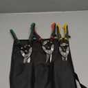 HURRICANE 3 pc Aviation Tin Snips Set, 10 inch Metal Cutter Shears for Cutting Sheet Metal, Cr-V Blades, Straight Left and Right Aviation Snips, with Ergonomical TyreGrip Handle and Safety Latch