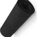 Black Premium EVA Foam Sheet Roll6mm Thick,49"x13.9",High Density 86kg/m3 for Halloween Cosplay Costume, Crafts, DIY Projects by MEARCOOH