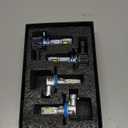 Compatible with GMC Acadia 2013-2019 Fog Bulbs, High&Low Beam Fog Light Bulbs Combo, 800% Super Bright 6000K Cool White, Plug and Play, Pack of 4